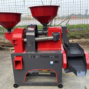 máy xát gạo mini