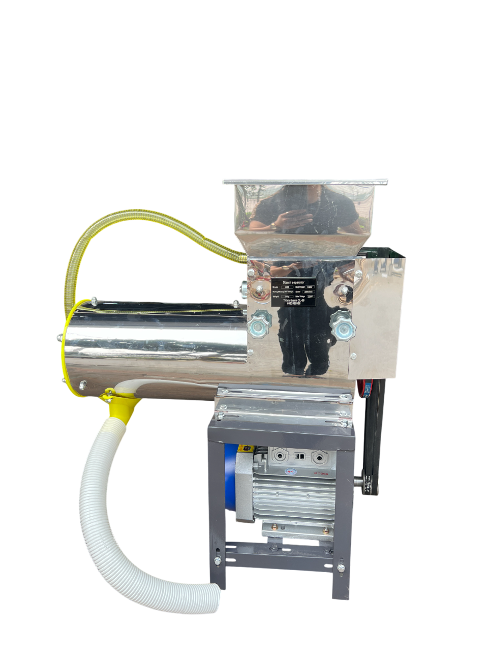 Máy Xáy Vắt Nghệ Sắn Dây Liên Hoàn